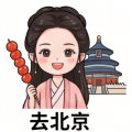 已上架微信表情包「朵朵去旅行」的第 1 张表情(Q版可爱 · 旅行主题)